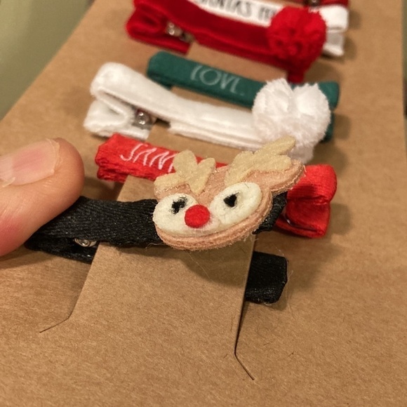 Rae Dunn Christmas CLIP BARRETTS - Picture 6 of 8